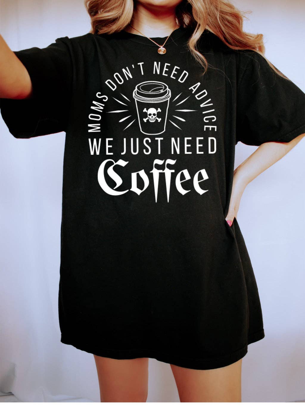 Moms Need Coffee Tee - Uptown Boutique Ramona