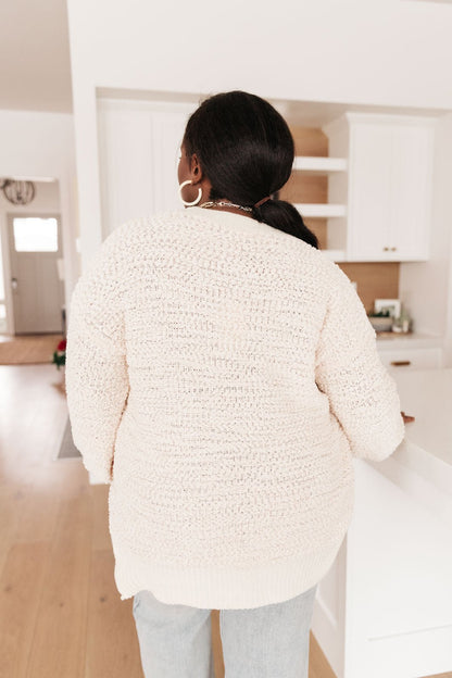 Monaco Sweater In Ivory (Online Exclusive) - Uptown Boutique Ramona