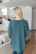 Moon Bay Top In Blue (Online Exclusive) - Uptown Boutique Ramona