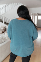 Moon Bay Top In Blue (Online Exclusive) - Uptown Boutique Ramona