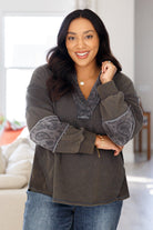 Moonstone Mineral Wash Pullover (Online Exclusive) - Uptown Boutique Ramona