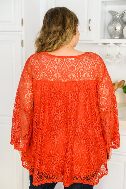 More Than Ever Trapeze Lace Top (Online Exclusive) - Uptown Boutique Ramona