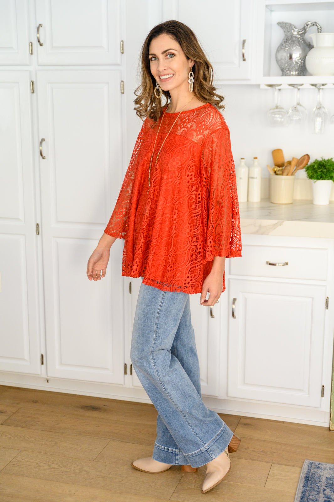 More Than Ever Trapeze Lace Top (Online Exclusive) - Uptown Boutique Ramona