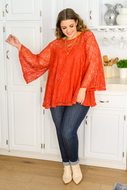 More Than Ever Trapeze Lace Top (Online Exclusive) - Uptown Boutique Ramona