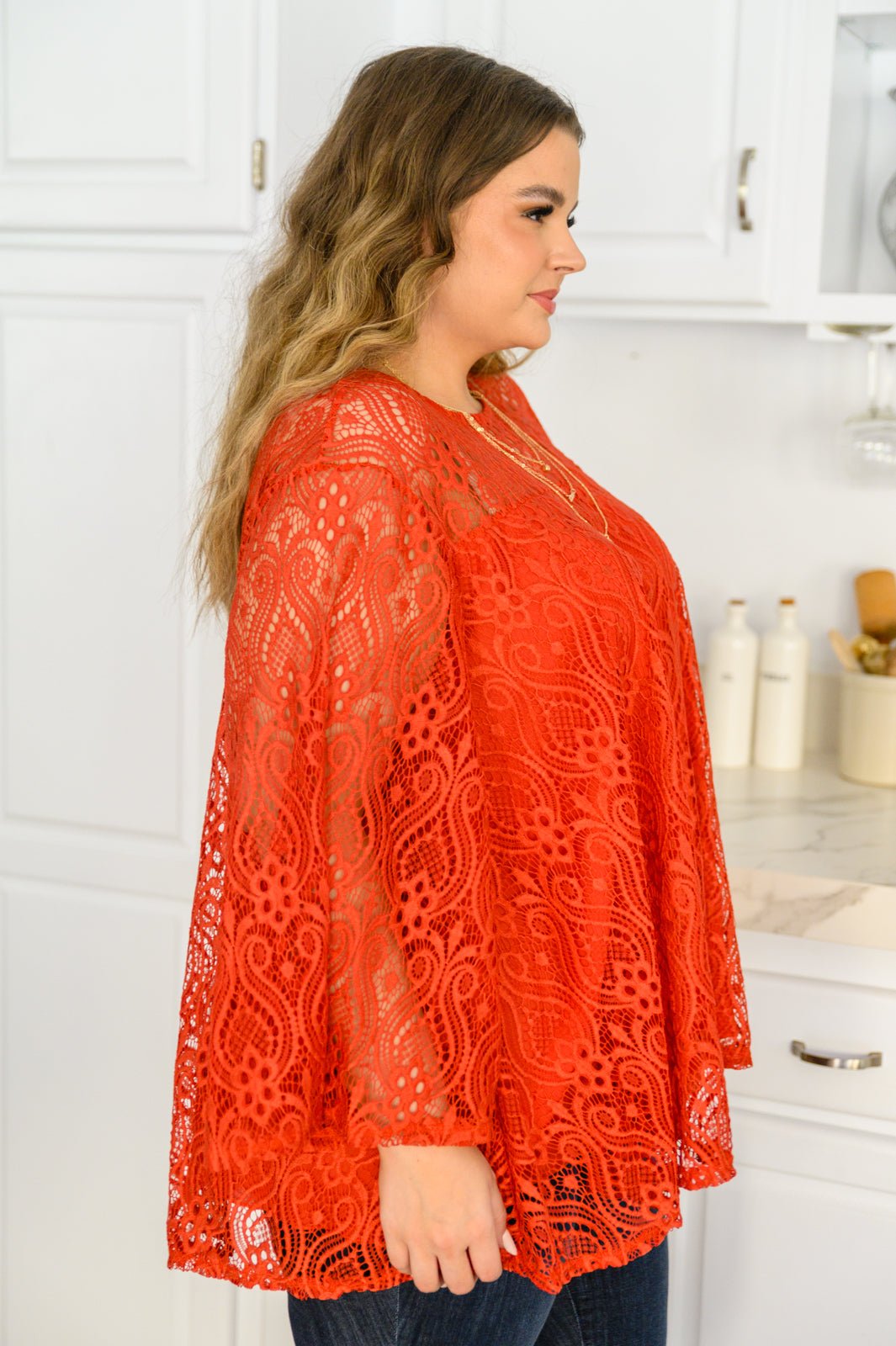 More Than Ever Trapeze Lace Top (Online Exclusive) - Uptown Boutique Ramona