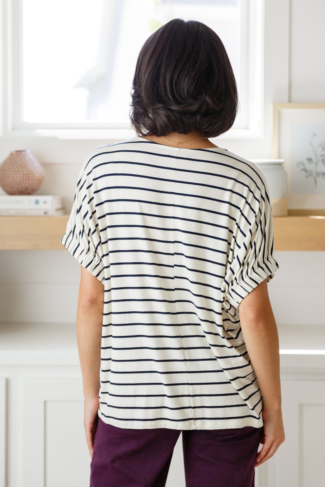 Much Ado About Nothing Striped Top (Online Exclusive) - Uptown Boutique Ramona