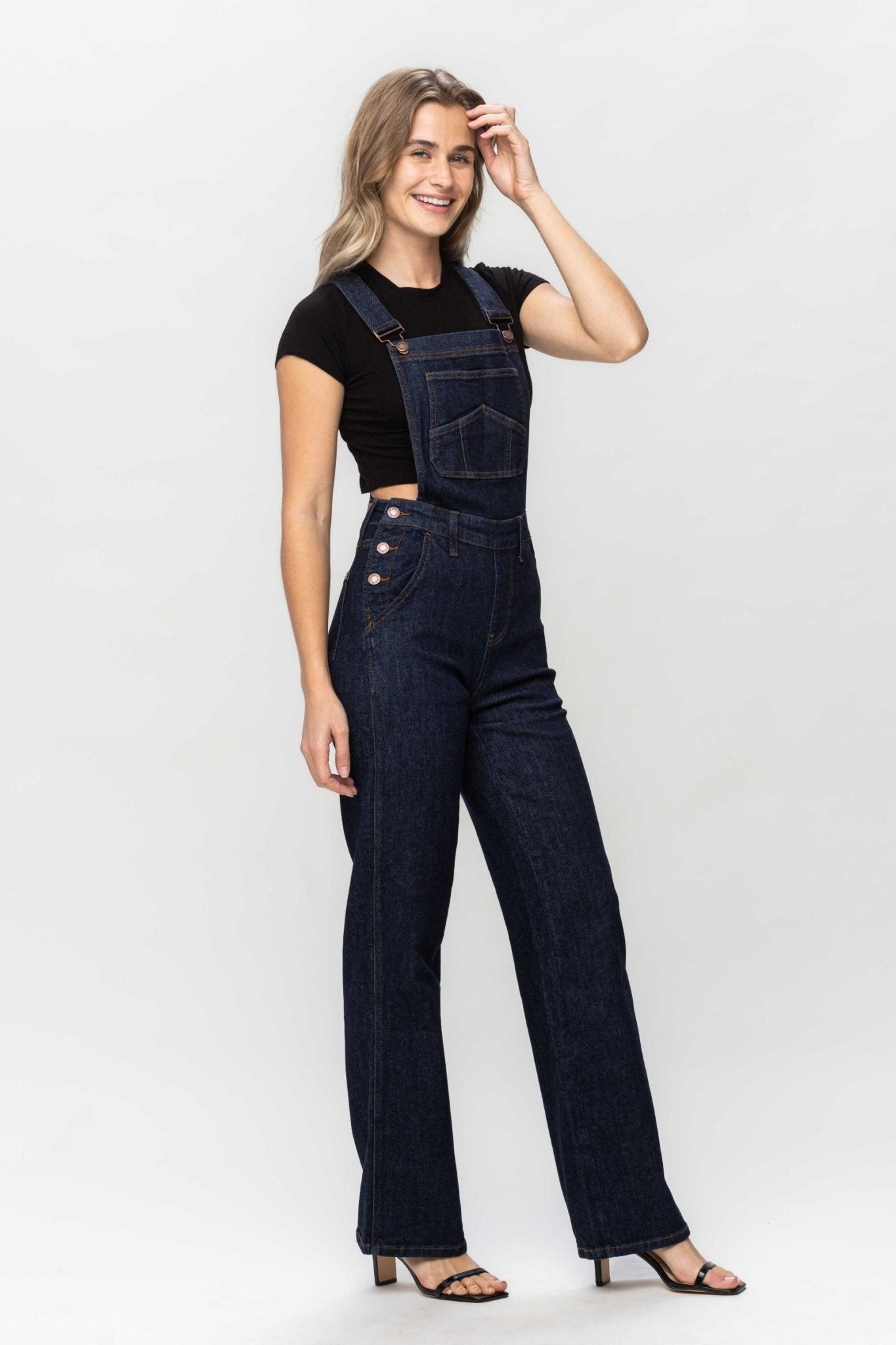 My Baby Loves Me Overalls - Uptown Boutique Ramona