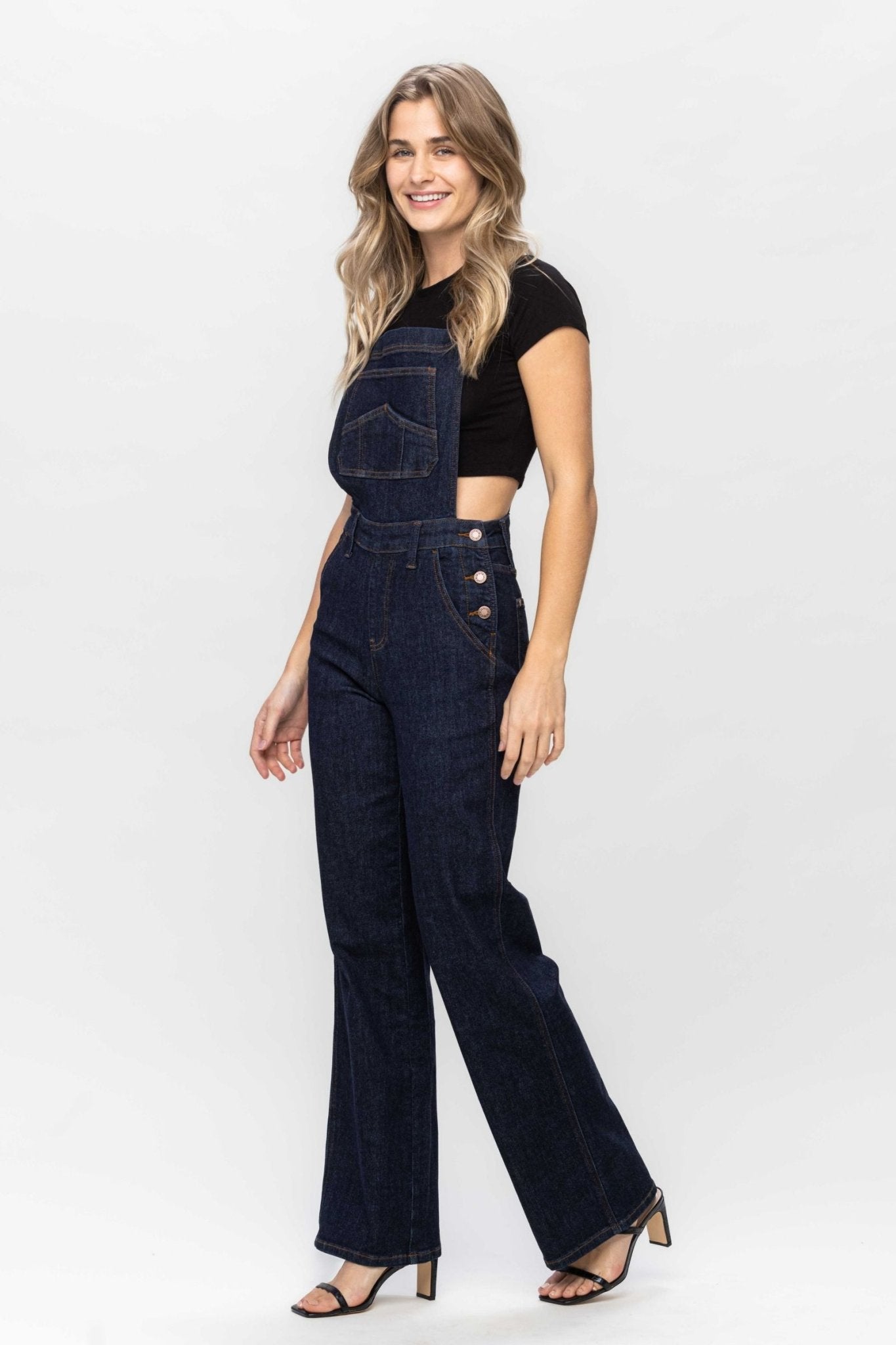 My Baby Loves Me Overalls - Uptown Boutique Ramona