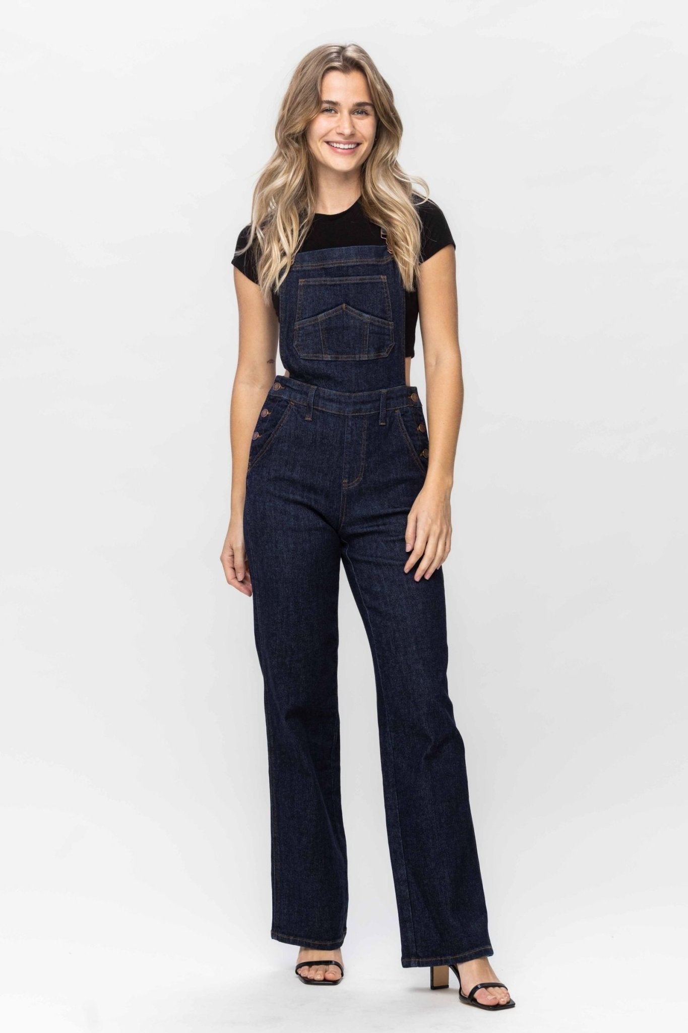 My Baby Loves Me Overalls - Uptown Boutique Ramona