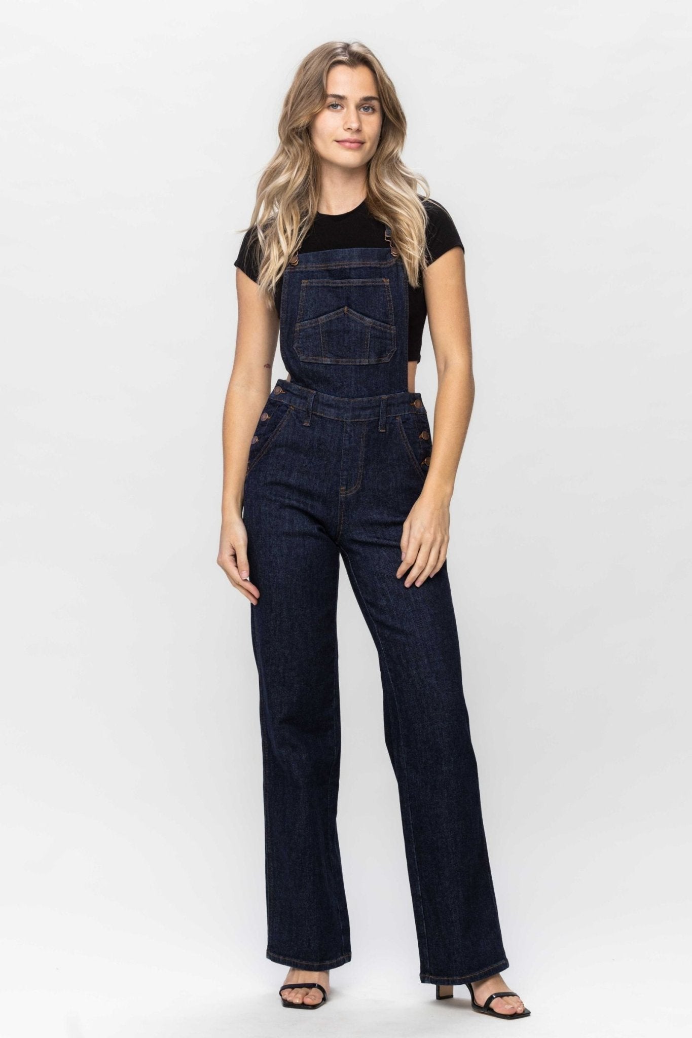 My Baby Loves Me Overalls - Uptown Boutique Ramona