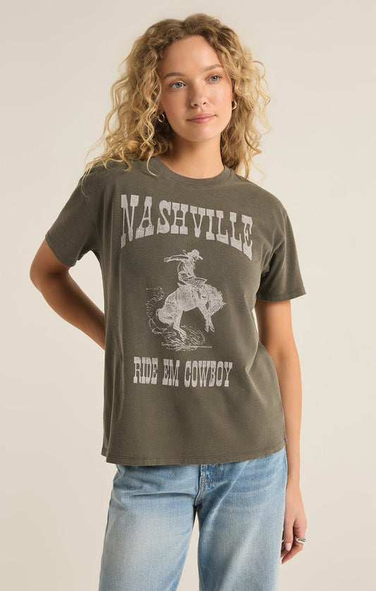 NASHVILLE BOYFRIEND TEE - Uptown Boutique Ramona