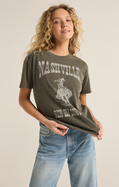 NASHVILLE BOYFRIEND TEE - Uptown Boutique Ramona