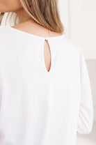 New Days Ahead White Blouse (Online Exclusive) - Uptown Boutique Ramona