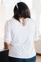 New Days Ahead White Blouse (Online Exclusive) - Uptown Boutique Ramona