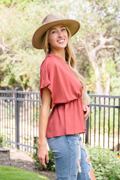 New On The Street Blouse (Online Exclusive) - Uptown Boutique Ramona