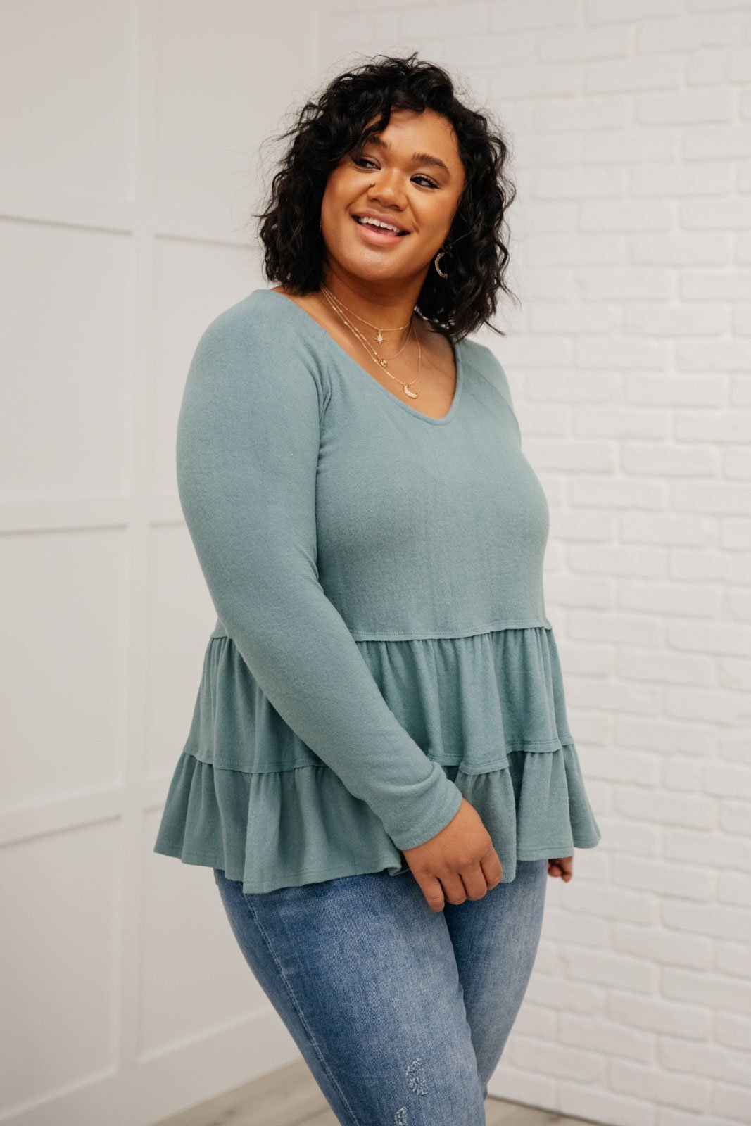 Nicely Done Tiered Top (Online Exclusive) - Uptown Boutique Ramona