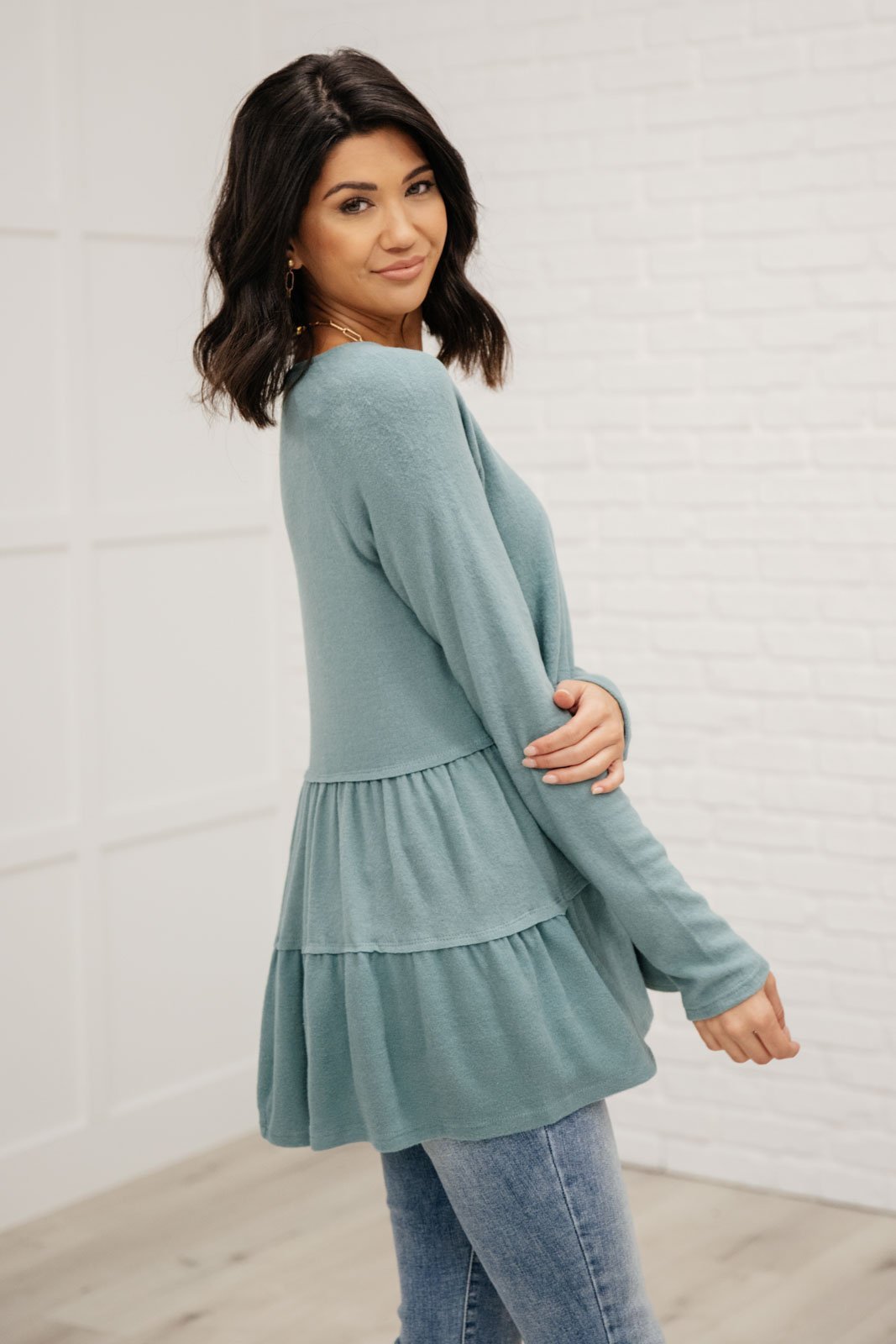 Nicely Done Tiered Top (Online Exclusive) - Uptown Boutique Ramona