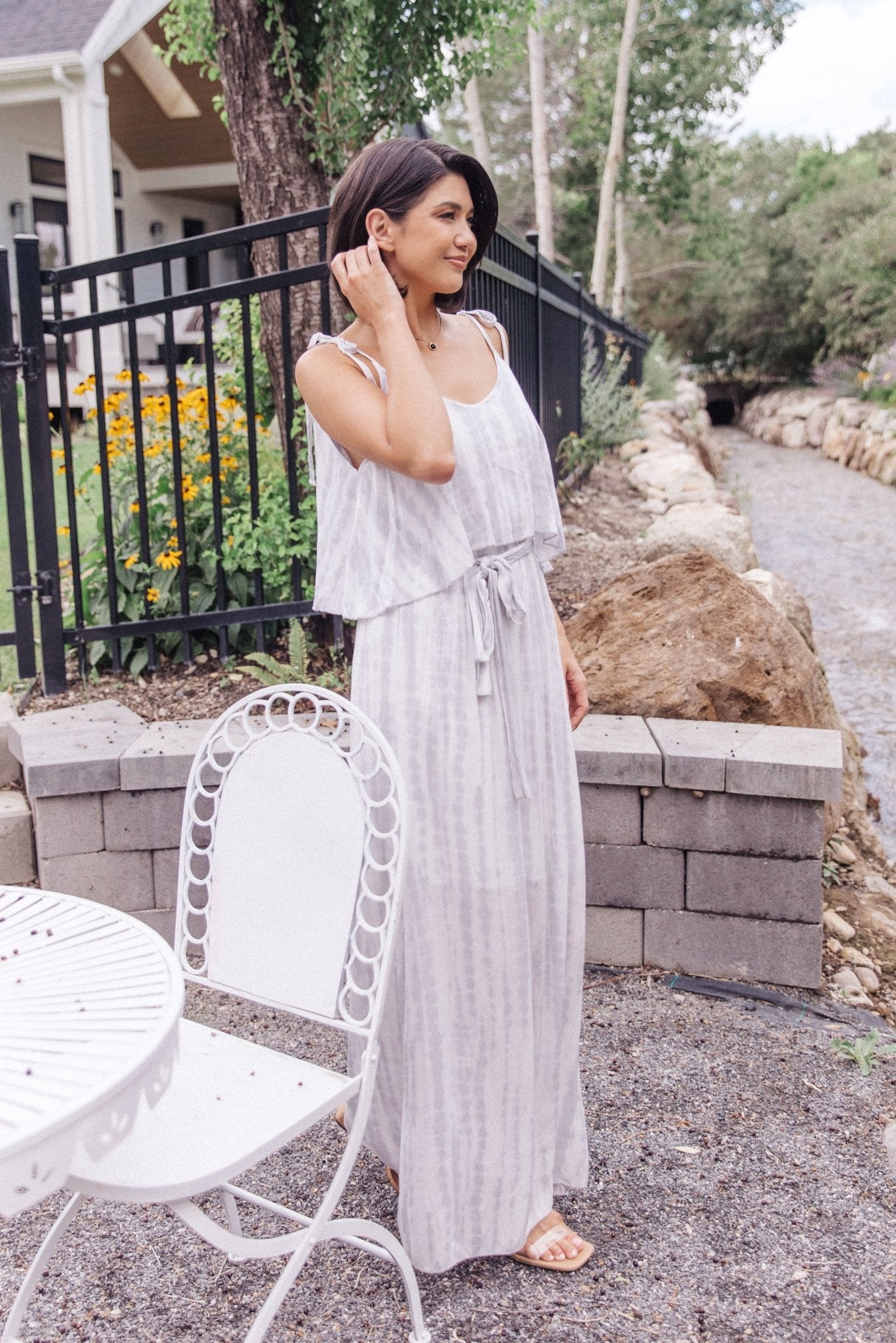 No More Grey Skies Maxi Dress - Uptown Boutique Ramona