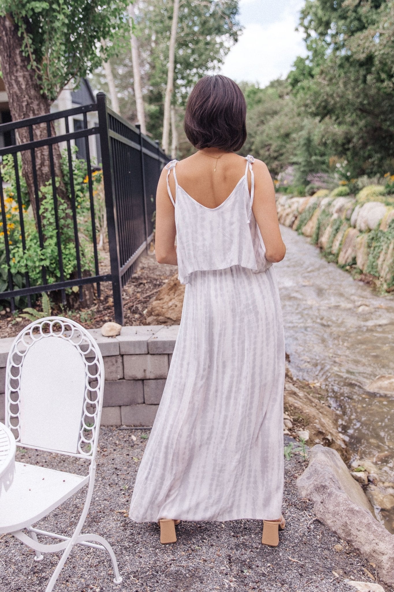 No More Grey Skies Maxi Dress - Uptown Boutique Ramona