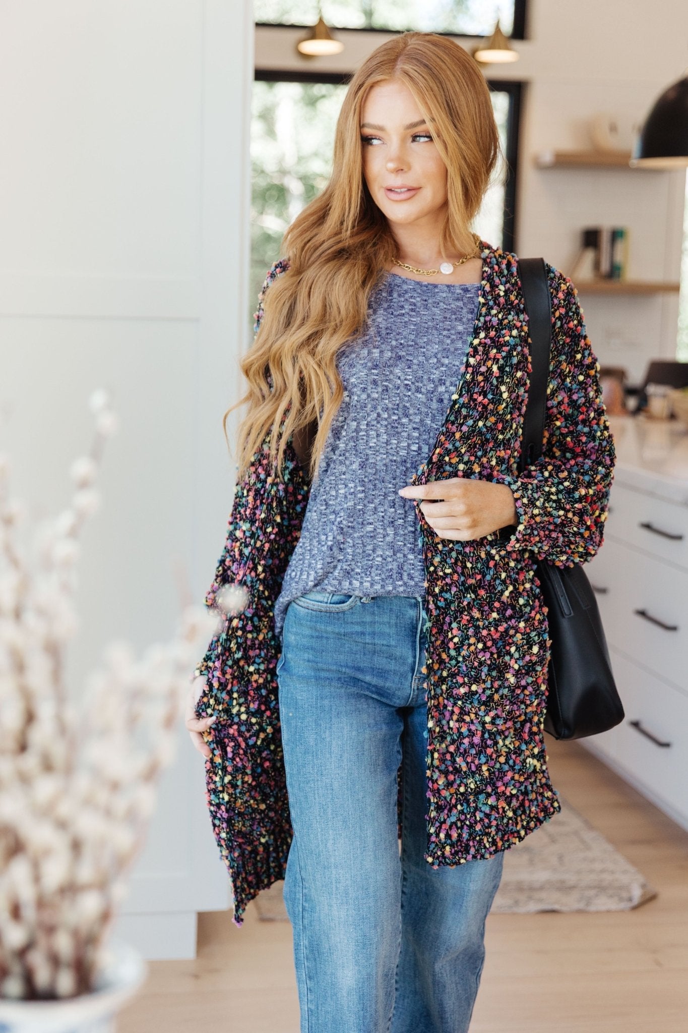 No Time Like The Present Confetti Cardigan (Online Exclusive) - Uptown Boutique Ramona