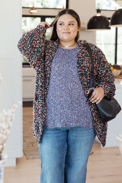 No Time Like The Present Confetti Cardigan (Online Exclusive) - Uptown Boutique Ramona