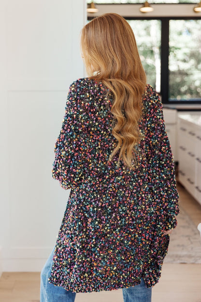 No Time Like The Present Confetti Cardigan (Online Exclusive) - Uptown Boutique Ramona