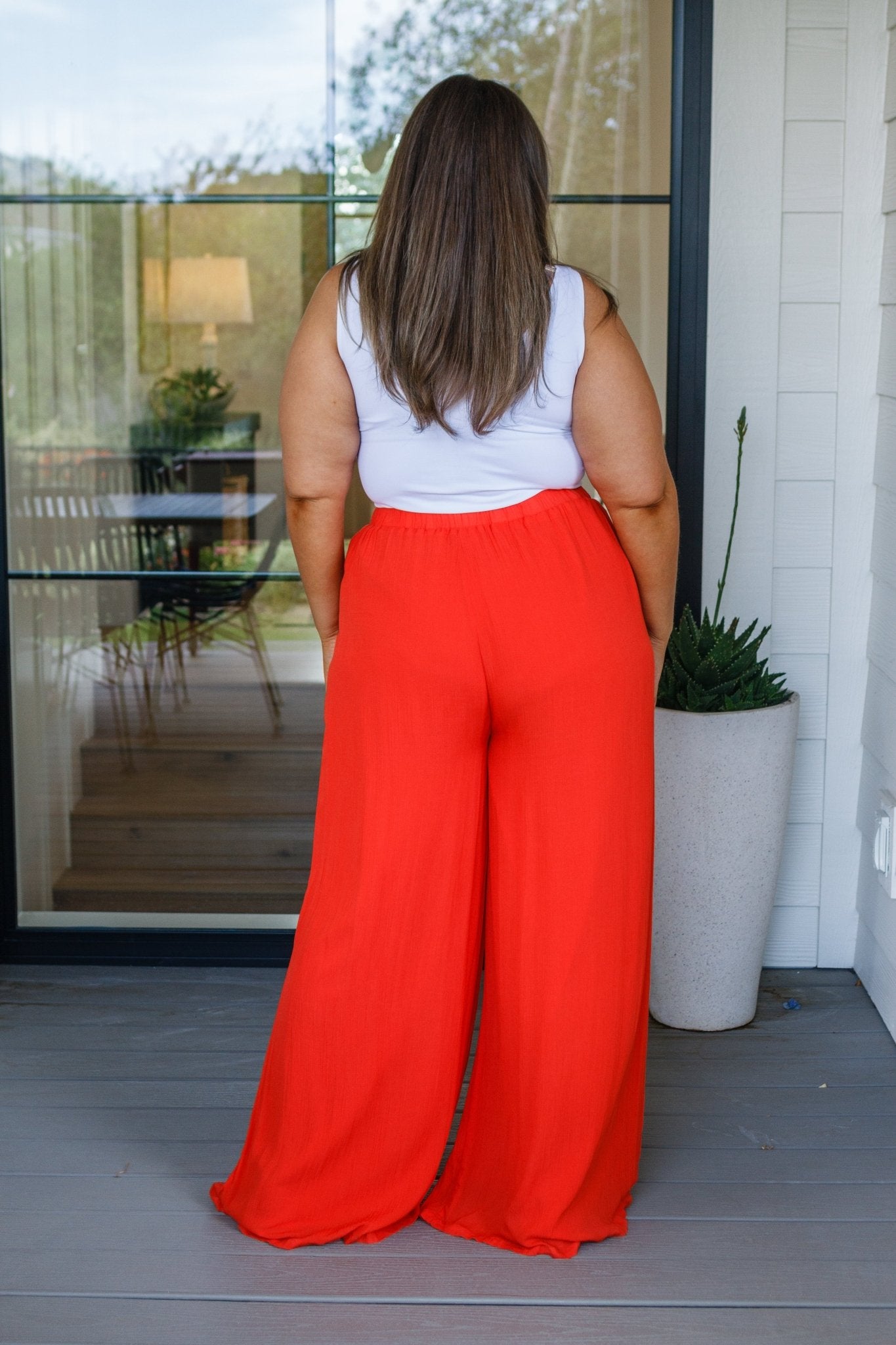 Not So Subtle Wide Leg Pants (Online Exclusive) - Uptown Boutique Ramona