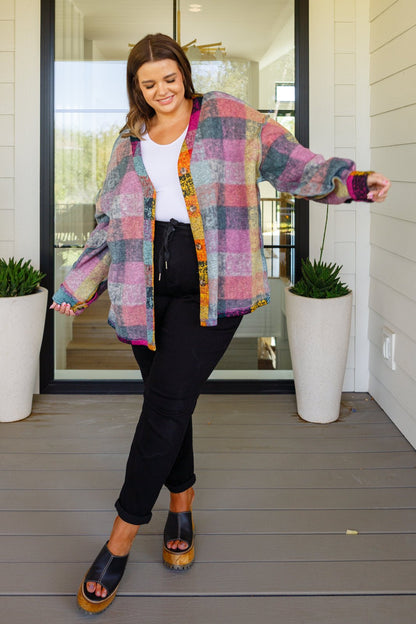 Nothing But Adventure Plaid Cardigan (Online Exclusive) - Uptown Boutique Ramona