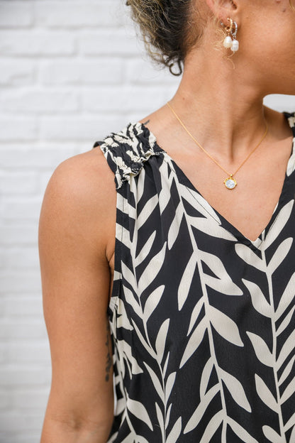 Office Talk Sleeveless Top (Online Exclusive) - Uptown Boutique Ramona