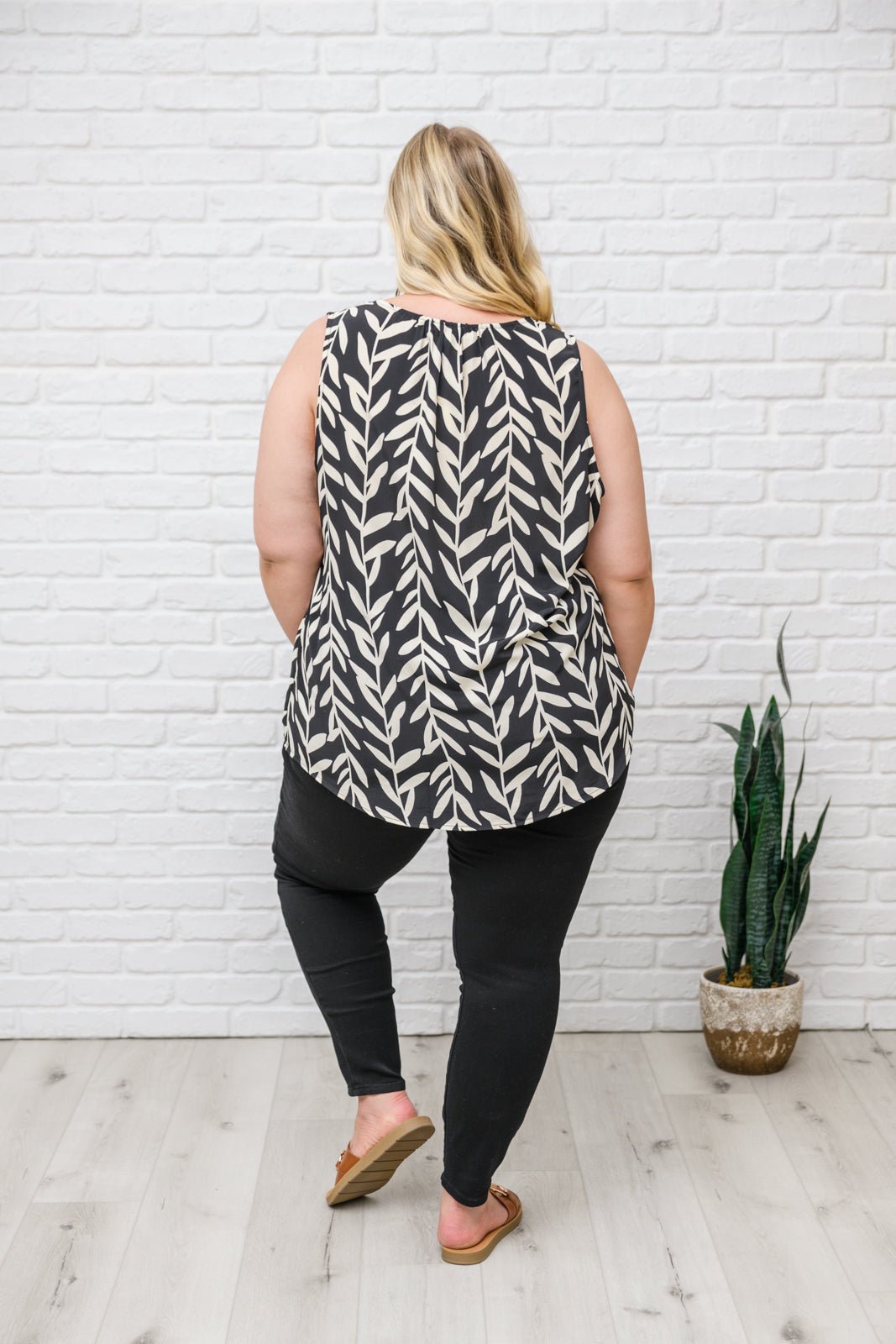 Office Talk Sleeveless Top (Online Exclusive) - Uptown Boutique Ramona