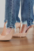 O'Hara Destroyed Straight Jeans - Uptown Boutique Ramona