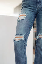 O'Hara Destroyed Straight Jeans - Uptown Boutique Ramona