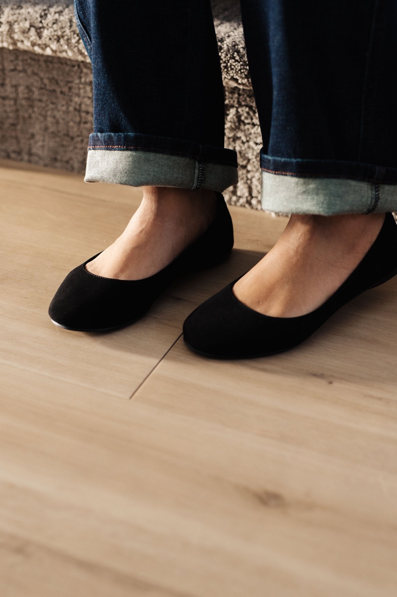 On Your Toes Ballet Flats in Black (Online Exclusive) - Uptown Boutique Ramona