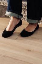 On Your Toes Ballet Flats in Black (Online Exclusive) - Uptown Boutique Ramona