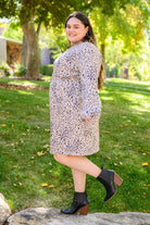 Ophelia Animal Print Shirred Waist Dress (Online Exclusive) - Uptown Boutique Ramona