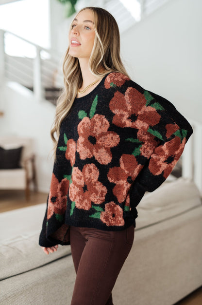 Parisian Garden Sweater (Online Exclusive) - Uptown Boutique Ramona