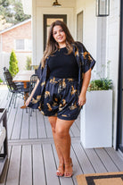 Party Animal Leopard Print Satin Set in Black (Online Exclusive) - Uptown Boutique Ramona