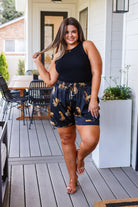 Party Animal Leopard Print Satin Set in Black (Online Exclusive) - Uptown Boutique Ramona