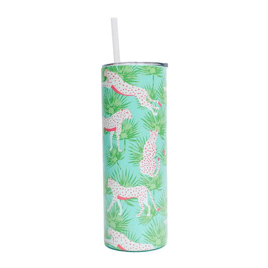 Party Animal Skinny Stainless Tumbler *FS - Uptown Boutique Ramona