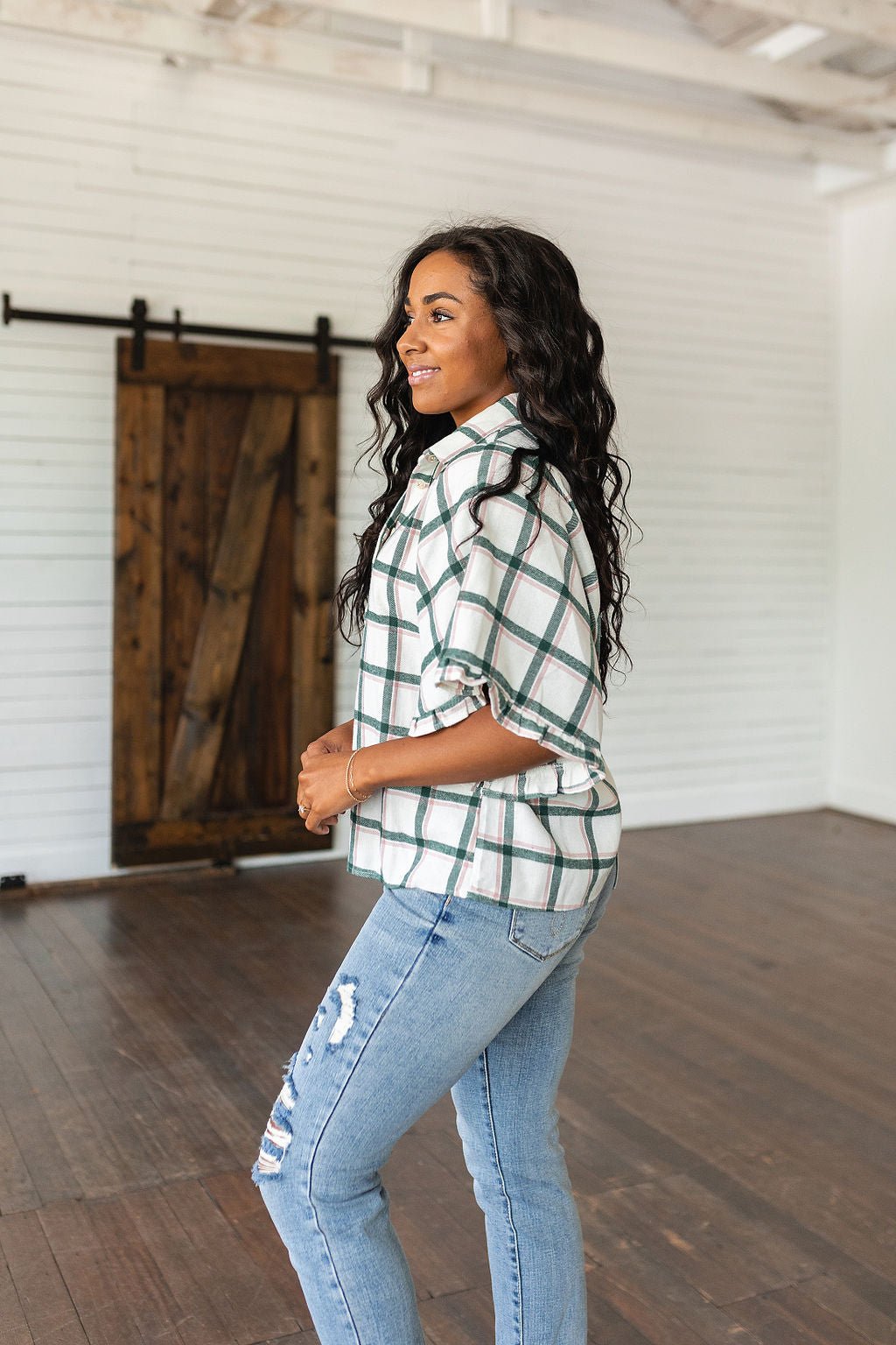 Perfect Picnic Plaid Top (Online Exclusive) - Uptown Boutique Ramona