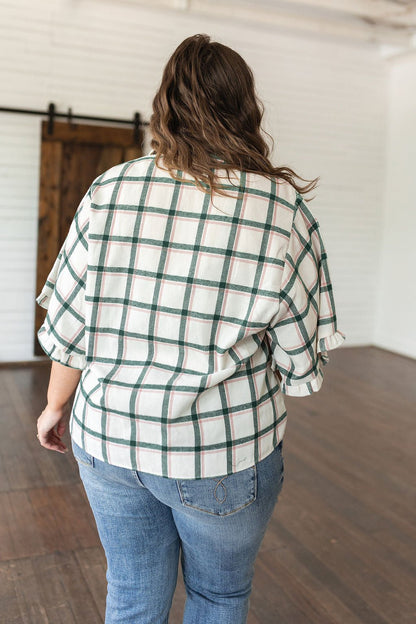 Perfect Picnic Plaid Top (Online Exclusive) - Uptown Boutique Ramona