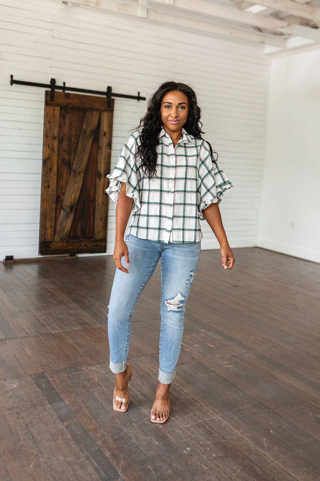 Perfect Picnic Plaid Top (Online Exclusive) - Uptown Boutique Ramona