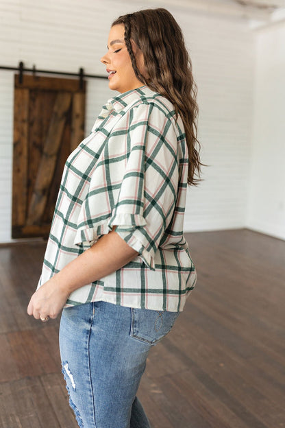 Perfect Picnic Plaid Top (Online Exclusive) - Uptown Boutique Ramona