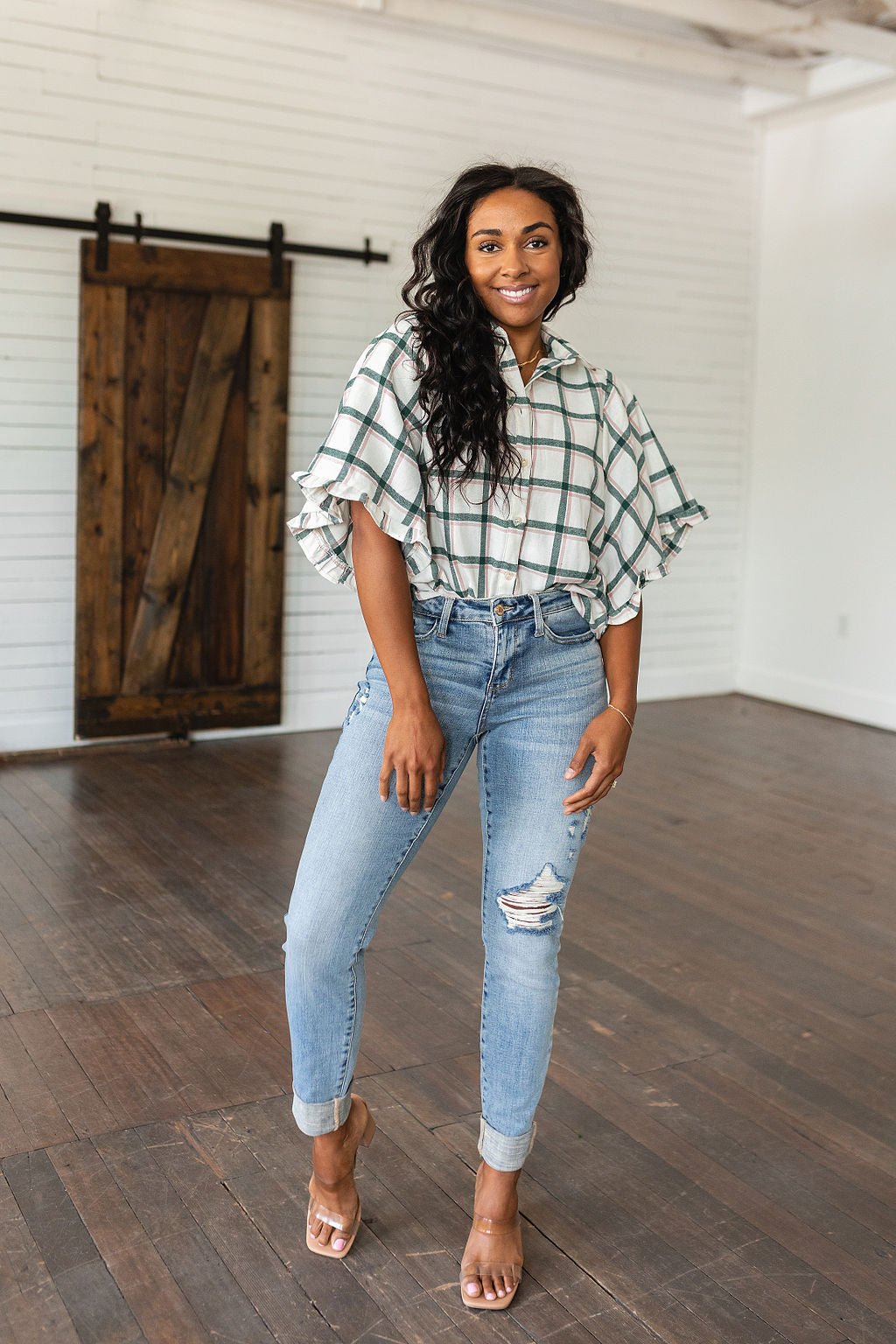 Perfect Picnic Plaid Top (Online Exclusive) - Uptown Boutique Ramona