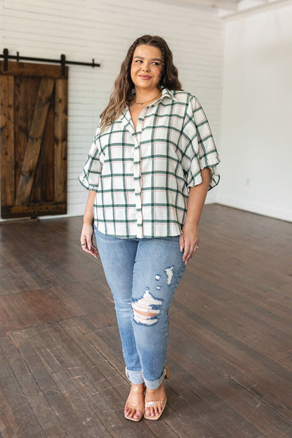 Perfect Picnic Plaid Top (Online Exclusive) - Uptown Boutique Ramona