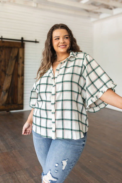 Perfect Picnic Plaid Top (Online Exclusive) - Uptown Boutique Ramona