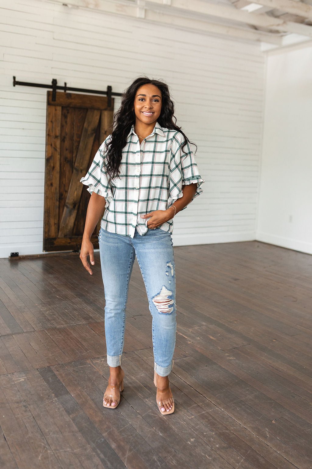 Perfect Picnic Plaid Top (Online Exclusive) - Uptown Boutique Ramona