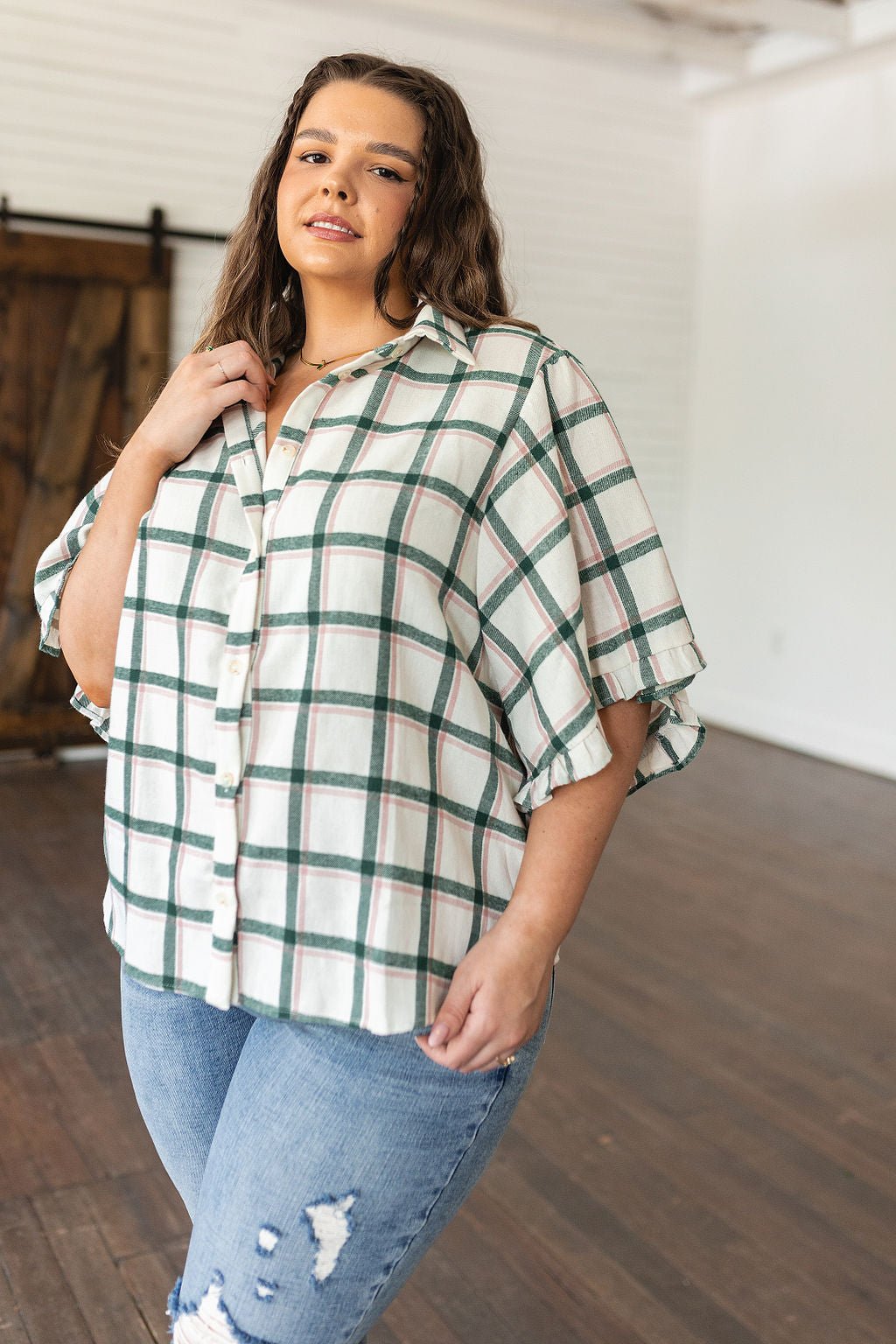 Perfect Picnic Plaid Top (Online Exclusive) - Uptown Boutique Ramona