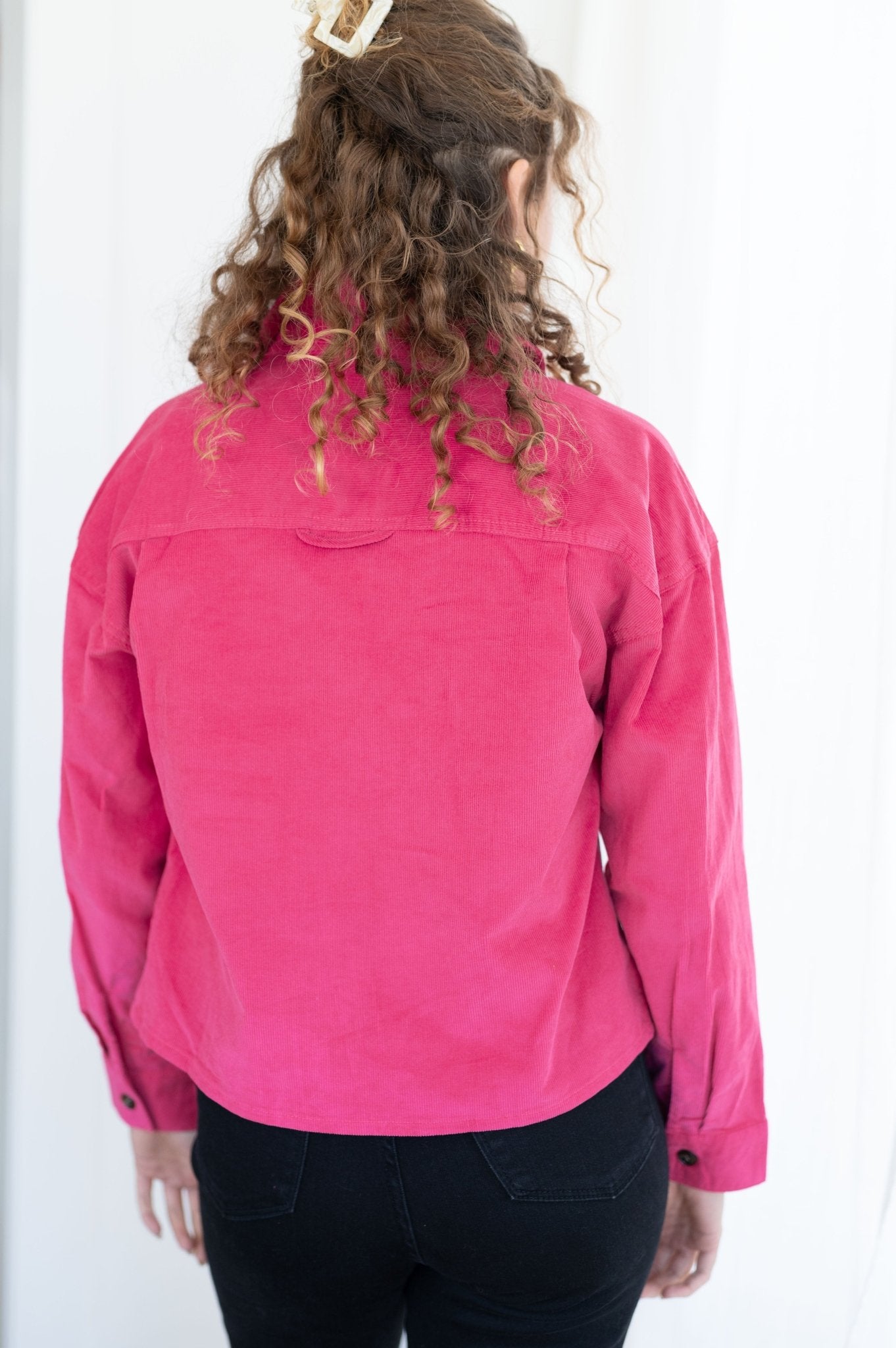 Perfect Pop of Pink Jacket (Online Exclusive) - Uptown Boutique Ramona