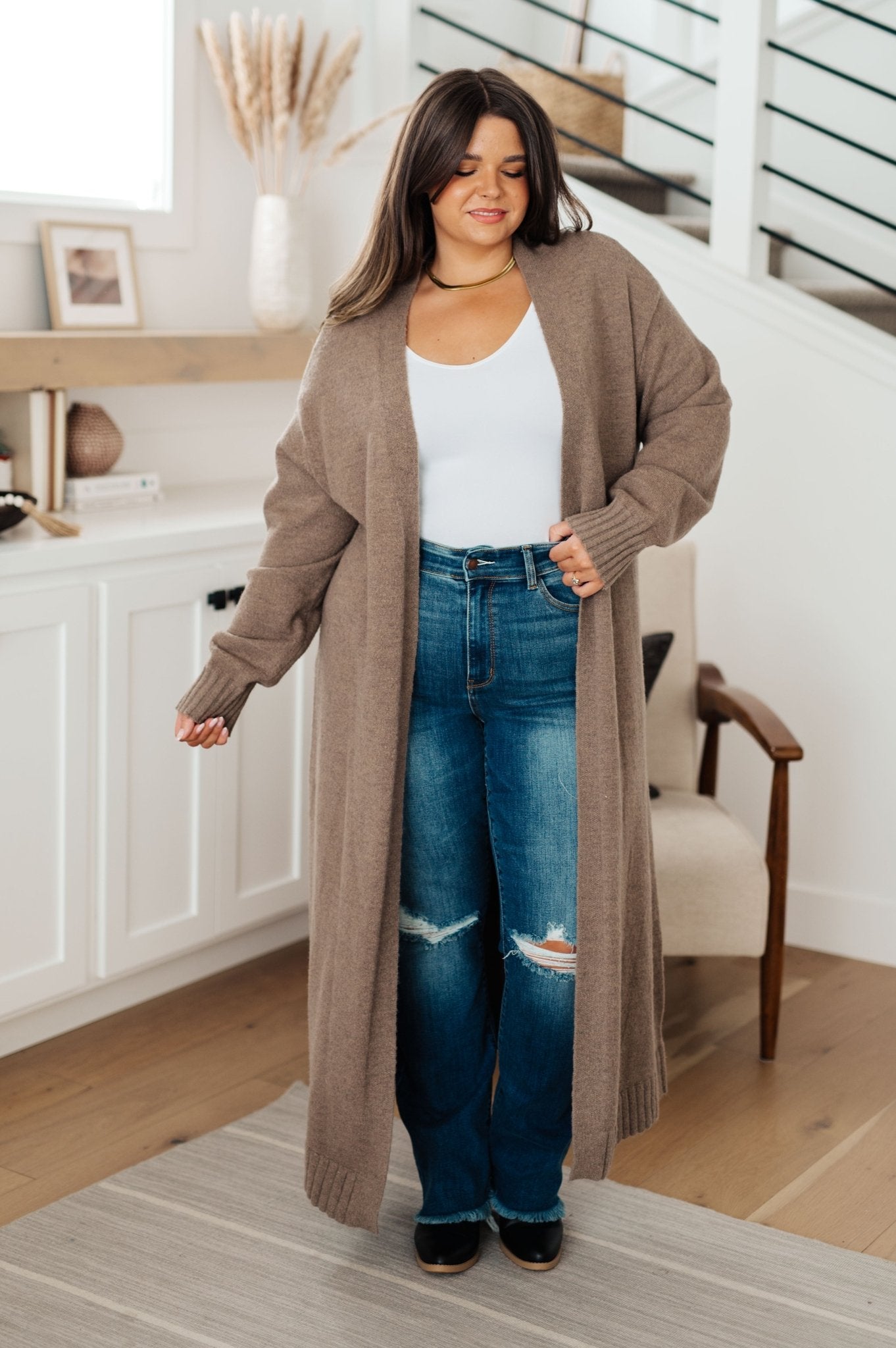 Perfectly Resolved Duster Cardigan (Online Exclusive) - Uptown Boutique Ramona